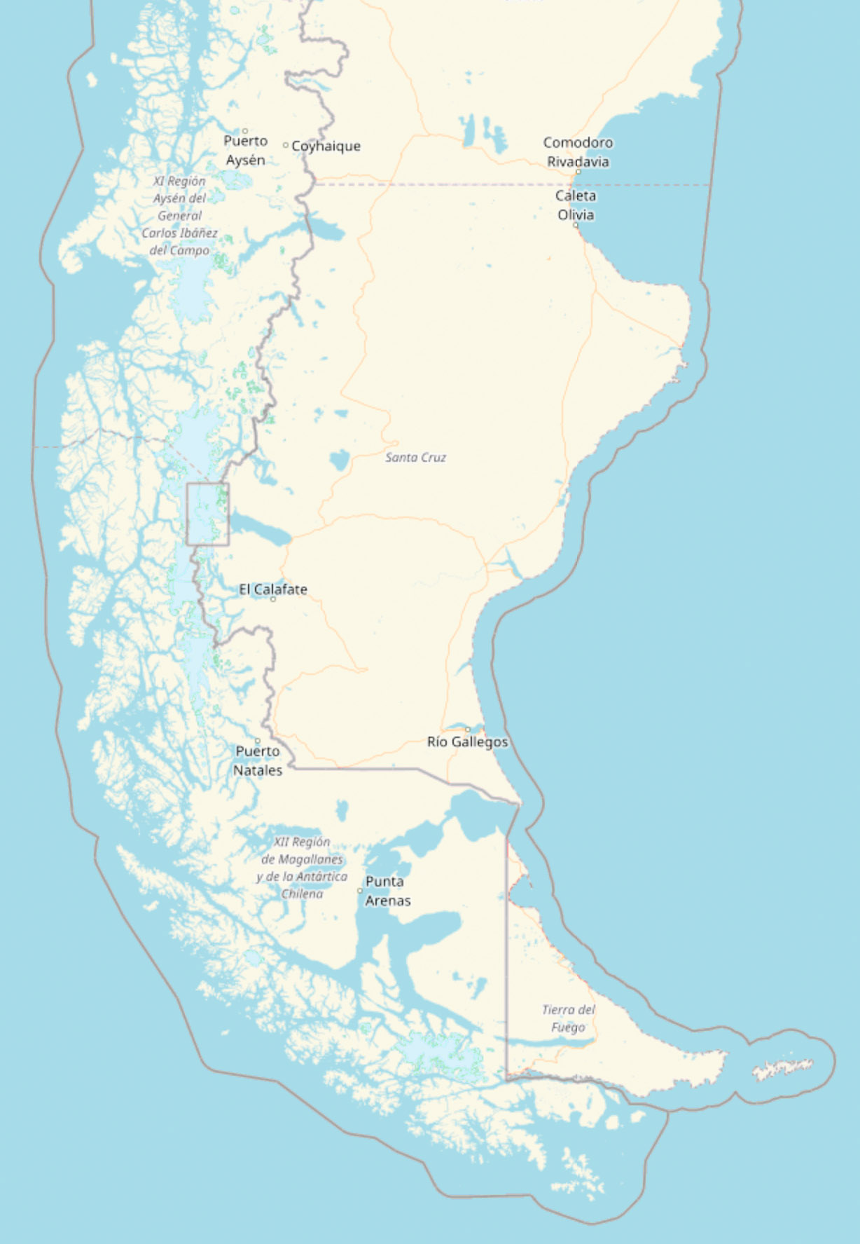 Patagonien Reisebericht – Reiseverlauf